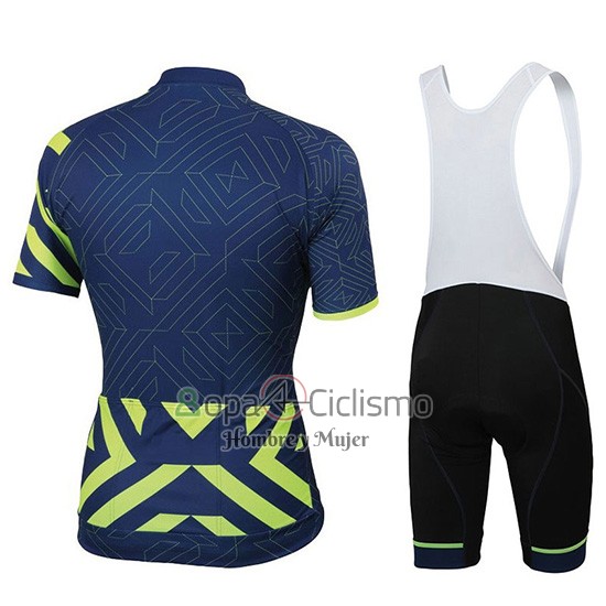 Sportful Prism APagado Ropa Ciclismo Culotte Corto 2018 Hombre Mangas Cortas Azul