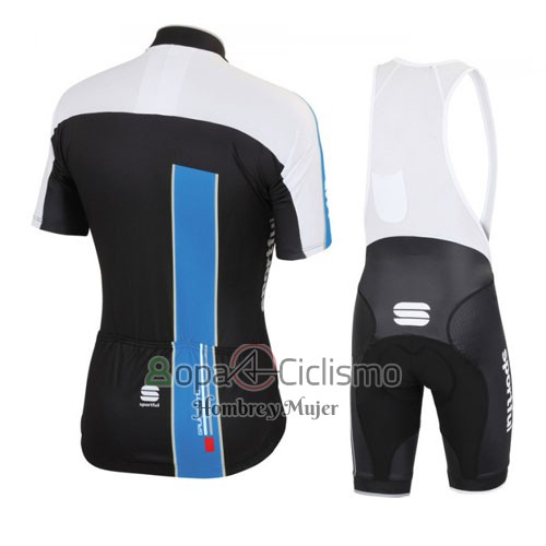Sportful Ropa Ciclismo Culotte Corto 2016 Hombre Mangas Cortas Negro Azul