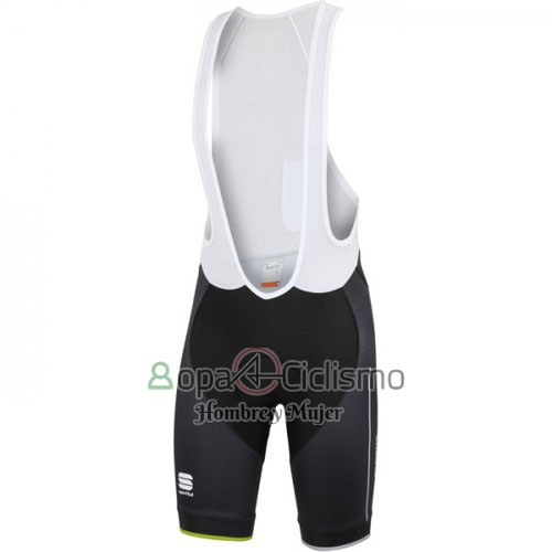 Sportful Ropa Ciclismo Culotte Corto 2016 Hombre Mangas Cortas Negro Verde