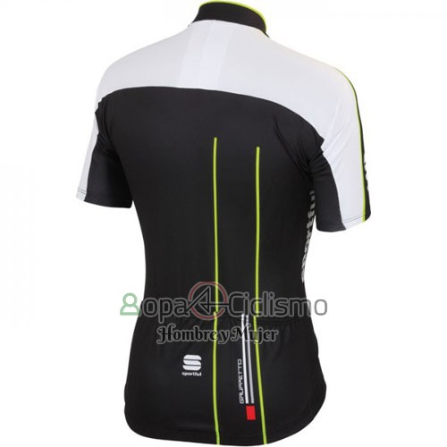 Sportful Ropa Ciclismo Culotte Corto 2016 Hombre Mangas Cortas Negro Verde