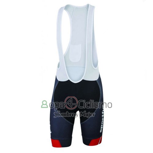 Sportful Ropa Ciclismo Culotte Corto 2016 Hombre Mangas Cortas Negro y Rojo