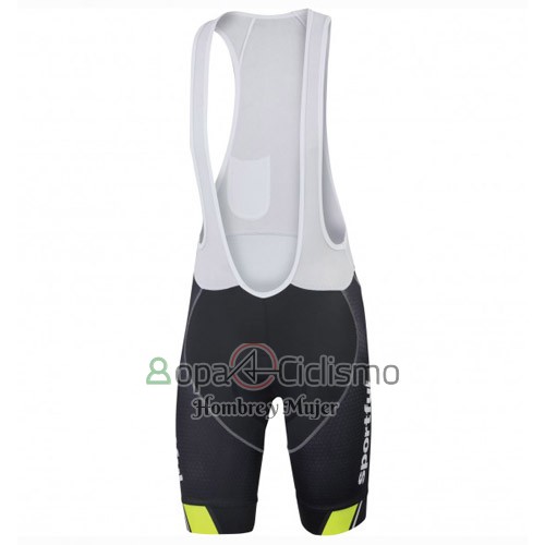 Sportful Ropa Ciclismo Culotte Corto 2016 Hombre Mangas Cortas Negro y Verde