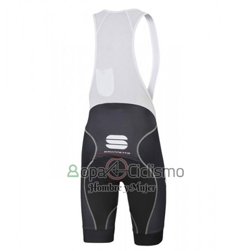 Sportful Ropa Ciclismo Culotte Corto 2016 Hombre Mangas Cortas Negro y Verde