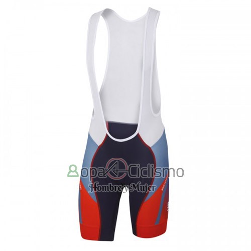 Sportful Ropa Ciclismo Culotte Corto 2016 Hombre Mangas Cortas Rojo y Azul