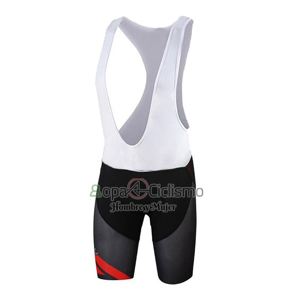 Sportful Ropa Ciclismo Culotte Corto 2017 Hombre Mangas Cortas Rojo y Negro