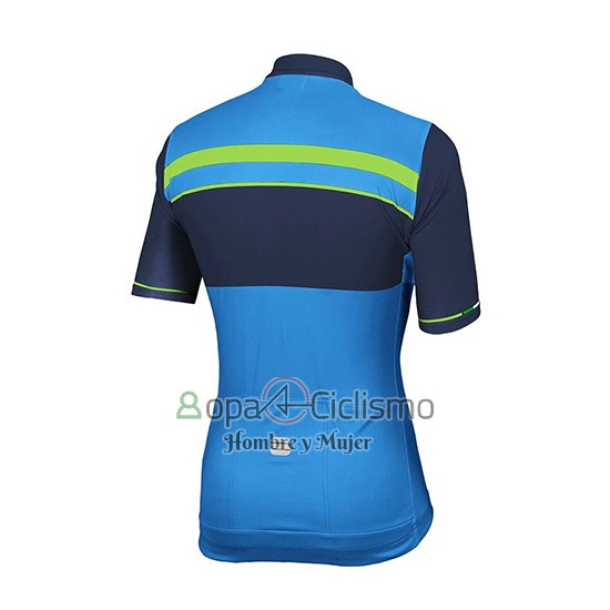 Sportful Ropa Ciclismo Culotte Corto 2018 Hombre Mangas Cortas Azul
