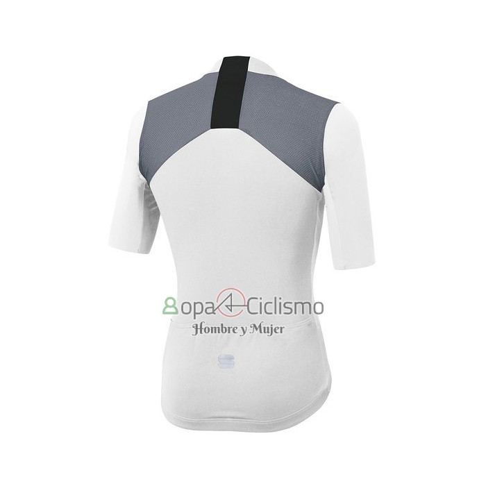 Sportful Ropa Ciclismo Culotte Corto 2020 Hombre Mangas Cortas Blanco