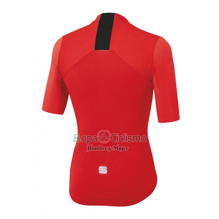 Sportful Ropa Ciclismo Culotte Corto 2020 Hombre Mangas Cortas Rojo