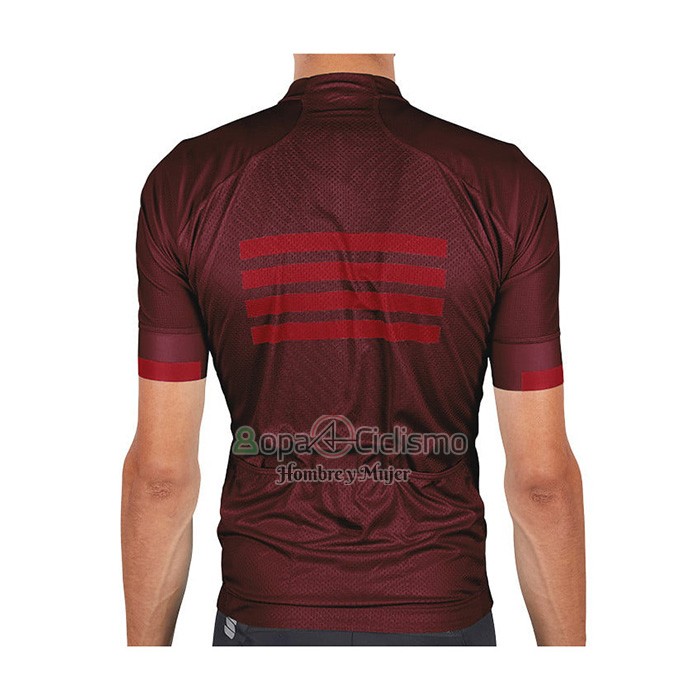 Sportful Ropa Ciclismo Culotte Corto 2021 Hombre Mangas Cortas APagado Rojo
