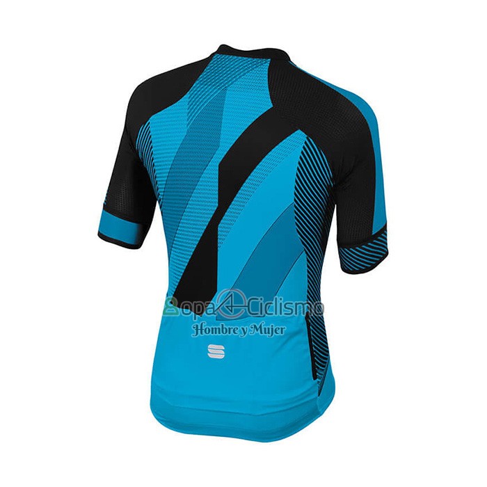 Sportful Ropa Ciclismo Culotte Corto 2021 Hombre Mangas Cortas Azul Negro