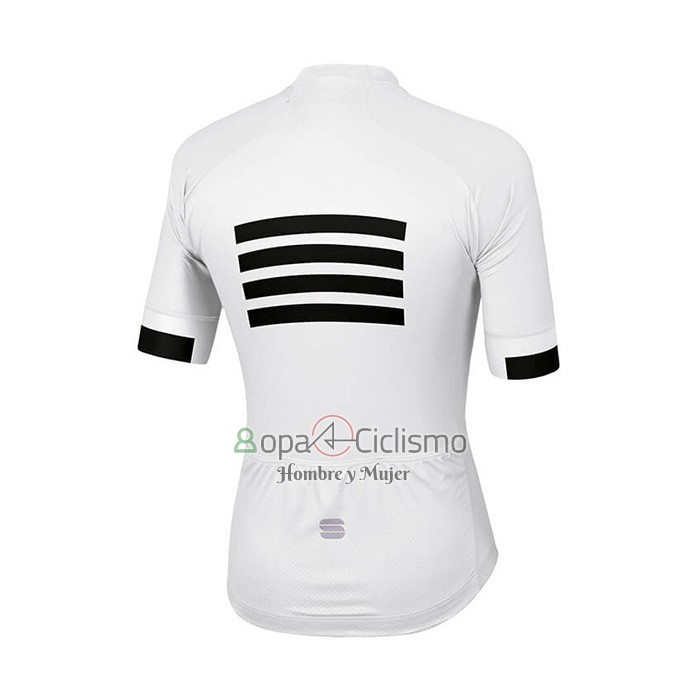 Sportful Ropa Ciclismo Culotte Corto 2021 Hombre Mangas Cortas Blanco