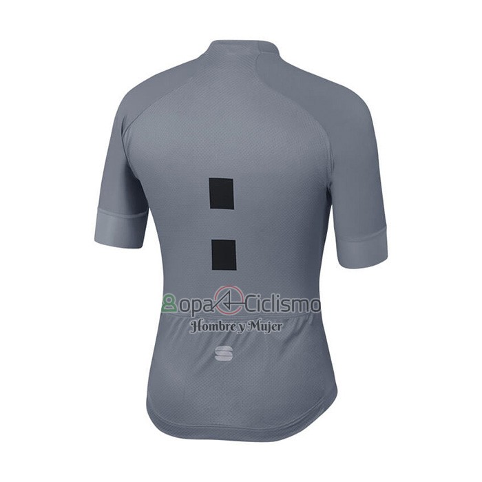 Sportful Ropa Ciclismo Culotte Corto 2021 Hombre Mangas Cortas Gris Naranja