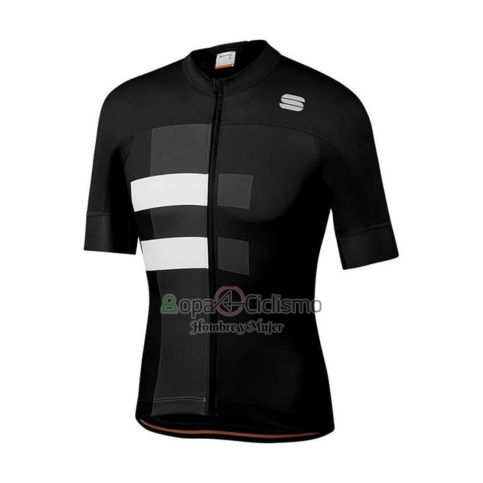 Sportful Ropa Ciclismo Culotte Corto 2021 Hombre Mangas Cortas Negro Blanco