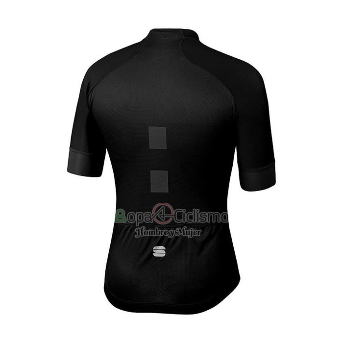 Sportful Ropa Ciclismo Culotte Corto 2021 Hombre Mangas Cortas Negro Blanco