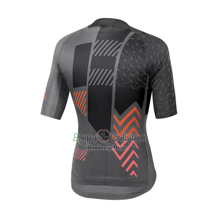 Sportful Ropa Ciclismo Culotte Corto 2021 Hombre Mangas Cortas Negro Gris Naranja