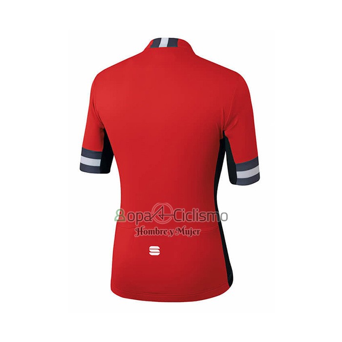 Sportful Ropa Ciclismo Culotte Corto 2021 Hombre Mangas Cortas Rojo