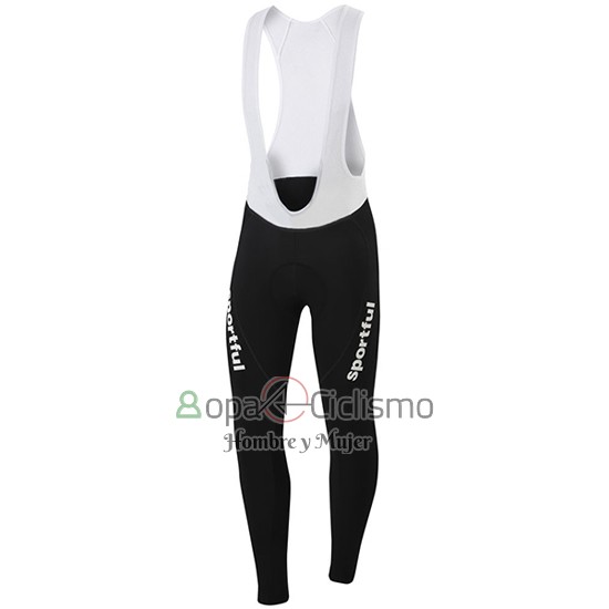 Sportful Ropa Ciclismo Culotte Largo 2016 Hombre Mangas Largas Azul y Negro