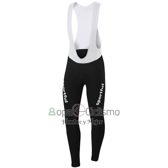 Sportful Ropa Ciclismo Culotte Largo 2016 Hombre Mangas Largas Blanco