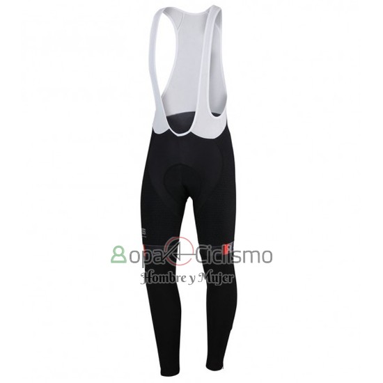 Sportful Ropa Ciclismo Culotte Largo 2016 Hombre Mangas Largas Blanco y Rojo