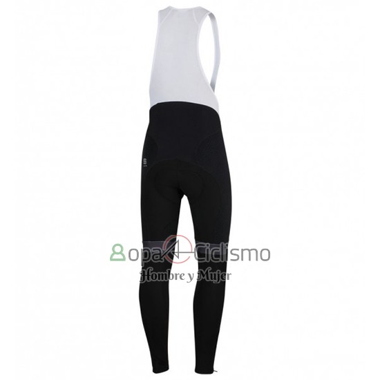 Sportful Ropa Ciclismo Culotte Largo 2016 Hombre Mangas Largas Blanco y Rojo