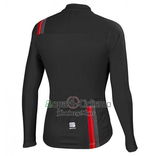 Sportful Ropa Ciclismo Culotte Largo 2016 Hombre Mangas Largas Negro
