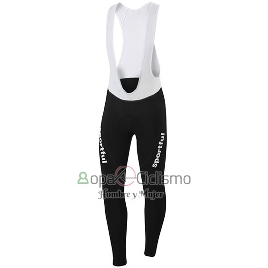 Sportful Ropa Ciclismo Culotte Largo 2016 Hombre Mangas Largas Negro y Azul