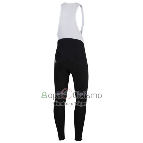 Sportful Ropa Ciclismo Culotte Largo 2016 Hombre Mangas Largas Negro y Rojo