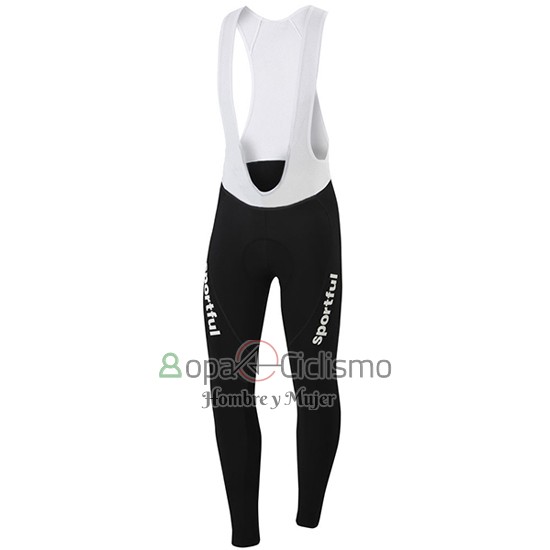 Sportful Ropa Ciclismo Culotte Largo 2016 Hombre Mangas Largas Rojo y Blanco