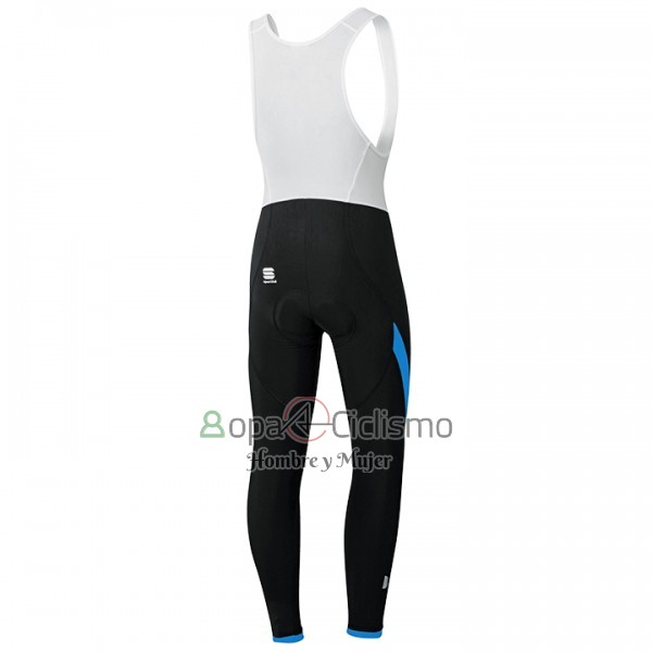 Sportful Ropa Ciclismo Culotte Largo 2017 Hombre Mangas Largas Negro