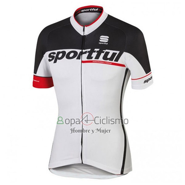 Sportful Sc Ropa Ciclismo Culotte Corto 2017 Hombre Mangas Cortas Blanco