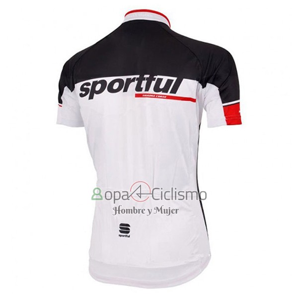 Sportful Sc Ropa Ciclismo Culotte Corto 2017 Hombre Mangas Cortas Blanco