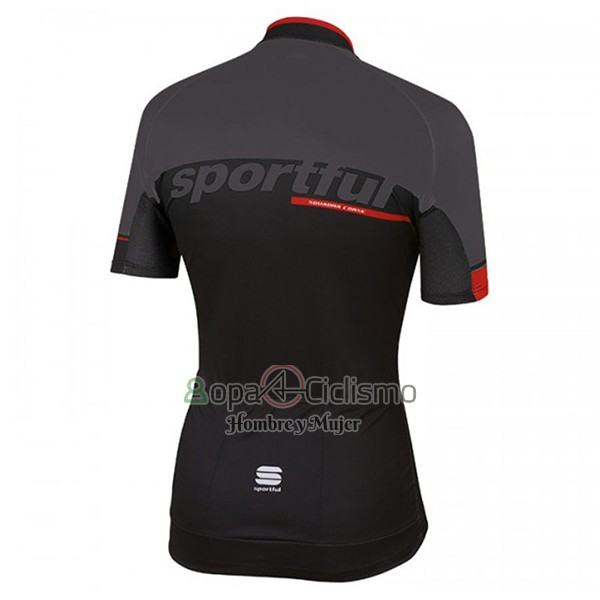 Sportful Sc Ropa Ciclismo Culotte Corto 2017 Hombre Mangas Cortas Negro