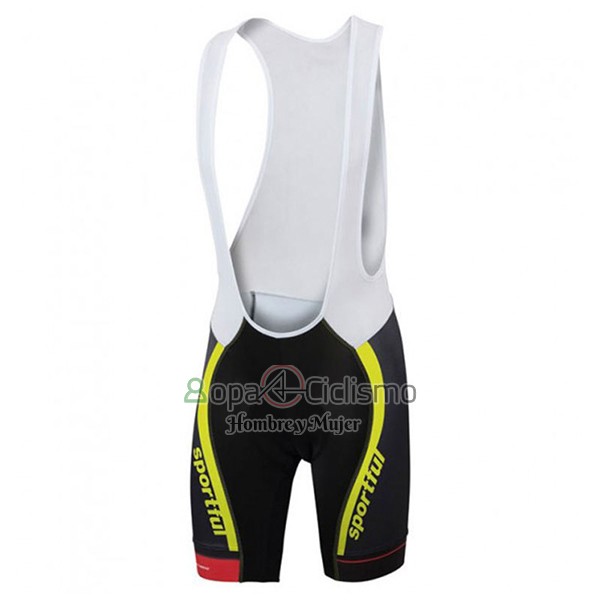 Sportful Sc Ropa Ciclismo Culotte Corto 2017 Hombre Mangas Cortas Negro y Verde