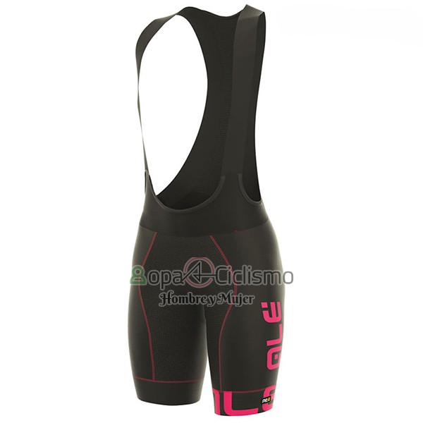 Ale Excel Riviera Ropa Ciclismo Culotte Corto 2017 Mujer Mangas Cortas Azul Claro y Rosa