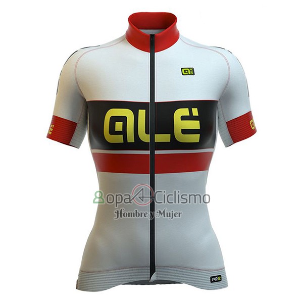 Ale Graphics Prr Bermuda Ropa Ciclismo Culotte Corto 2017 Mujer Mangas Cortas Blanco
