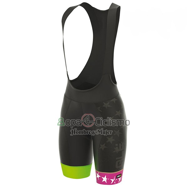 Ale Graphics Prr Star Ropa Ciclismo Culotte Corto 2017 Mujer Mangas Cortas Verde