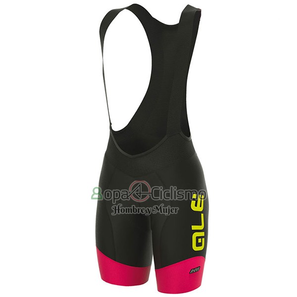 Ale R-ev1 Marina Ropa Ciclismo Culotte Corto 2017 Mujer Mangas Cortas Rojo y Negro