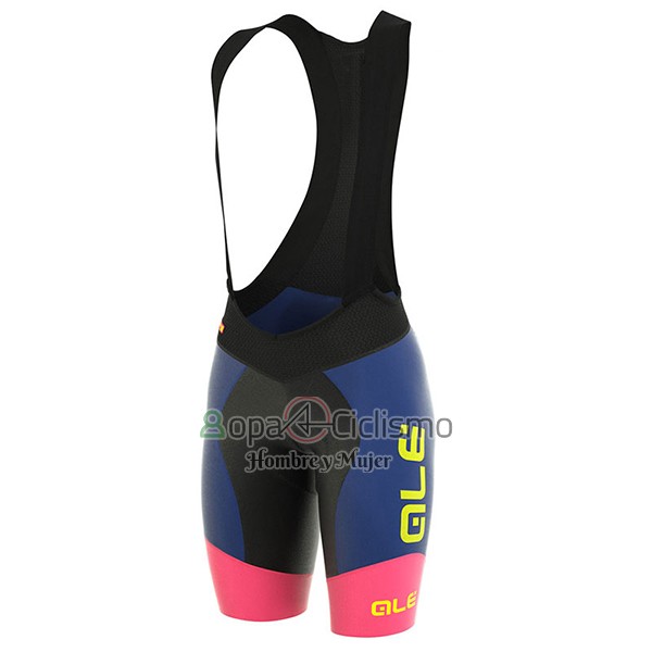 Ale R-ev1 Master Ropa Ciclismo Culotte Corto 2017 Mujer Mangas Cortas Azul