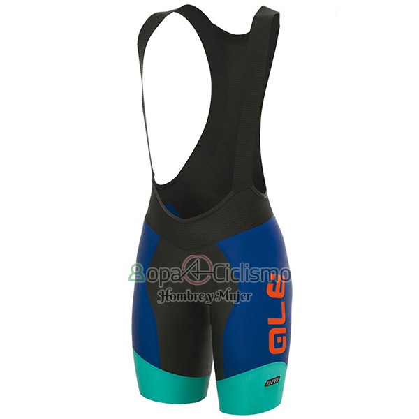 Ale R-ev1 Master Ropa Ciclismo Culotte Corto 2017 Mujer Mangas Cortas Negro y Azul Claro