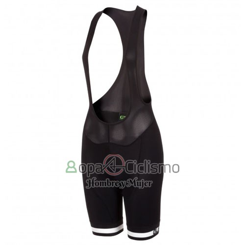 Ale Ropa Ciclismo Culotte Corto 2016 Mujer Mangas Cortas Azur y Negro
