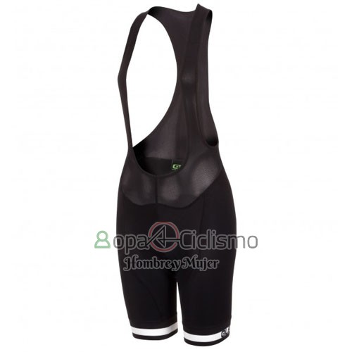 Ale Ropa Ciclismo Culotte Corto 2016 Mujer Mangas Cortas Fucsia y Negro
