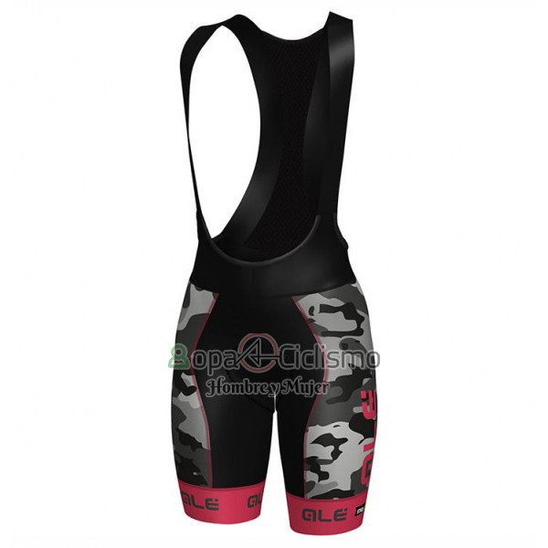 Ale Ropa Ciclismo Culotte Corto 2017 Mujer Mangas Cortas Camuflaje Rosa