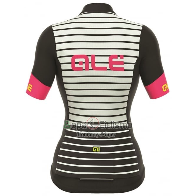 Ale Ropa Ciclismo Culotte Corto 2018 Mujer Mangas Cortas Blanco