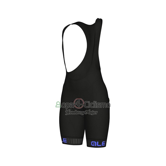 Ale Ropa Ciclismo Culotte Corto 2021 Mujer Mangas Cortas Azul