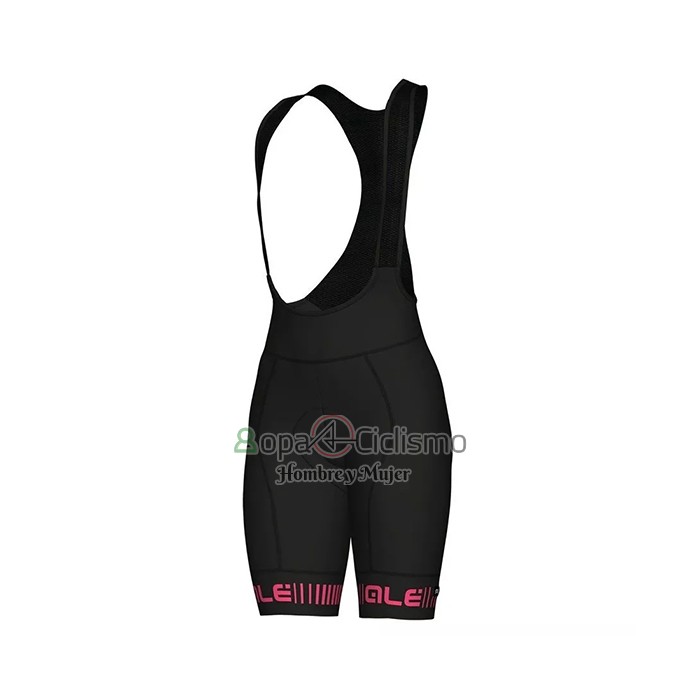 Ale Ropa Ciclismo Culotte Corto 2021 Mujer Mangas Cortas Azul Fucsia