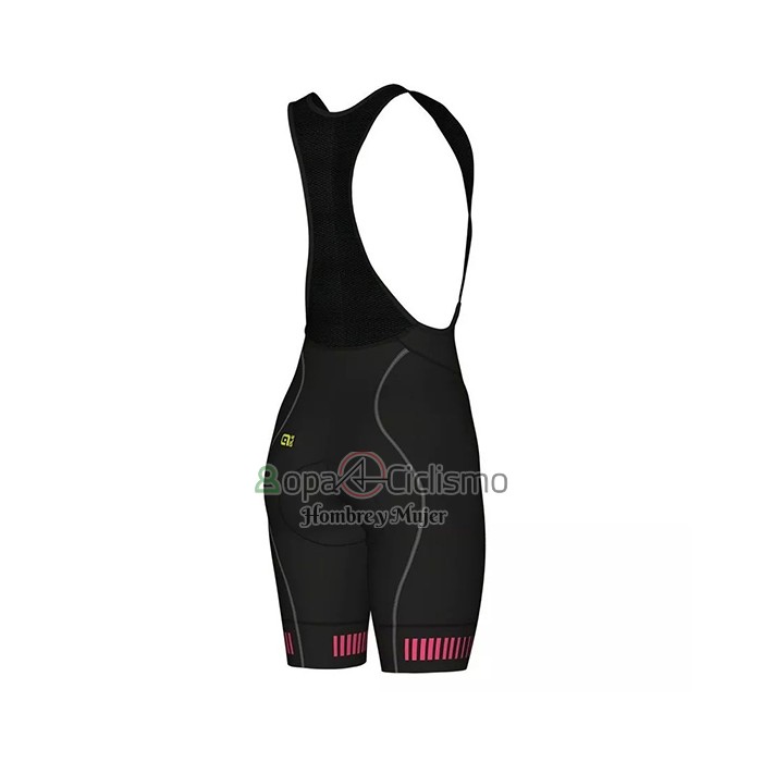 Ale Ropa Ciclismo Culotte Corto 2021 Mujer Mangas Cortas Azul Fucsia