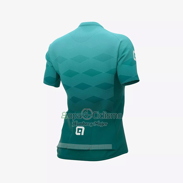 Ale Ropa Ciclismo Culotte Corto 2021 Mujer Mangas Cortas Luz Verde