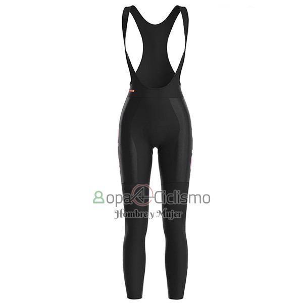 Ale Ropa Ciclismo Culotte Largo 2017 Mujer Mangas Largas Camo Negro