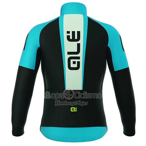Ale Ropa Ciclismo Culotte Largo 2017 Mujer Mangas Largas Negro y Azul