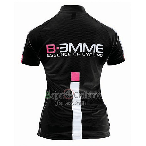 Biemme Ropa Ciclismo Culotte Corto 2017 Mujer Mangas Cortas Negro y Blanco